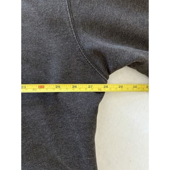Levis Mens Hoodie Large Dark Gray Oversized XL Fit Athletic‎ Pullover Jacket - Picture 6 of 8